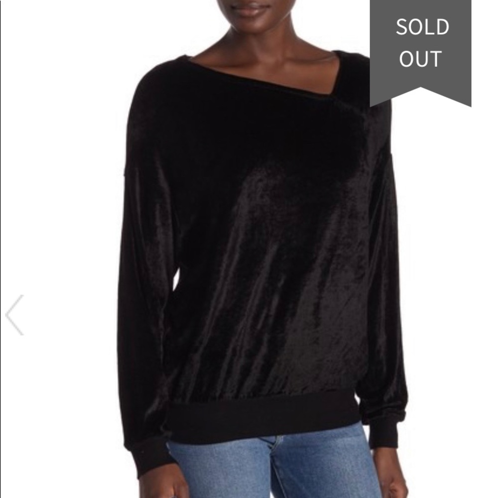 Michael Stars Crushed Velour top